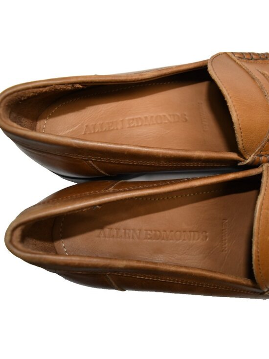 New! Allen Edmonds Newman Penny Loafer Pecan 11D 6727 DD533 6727 main image 2